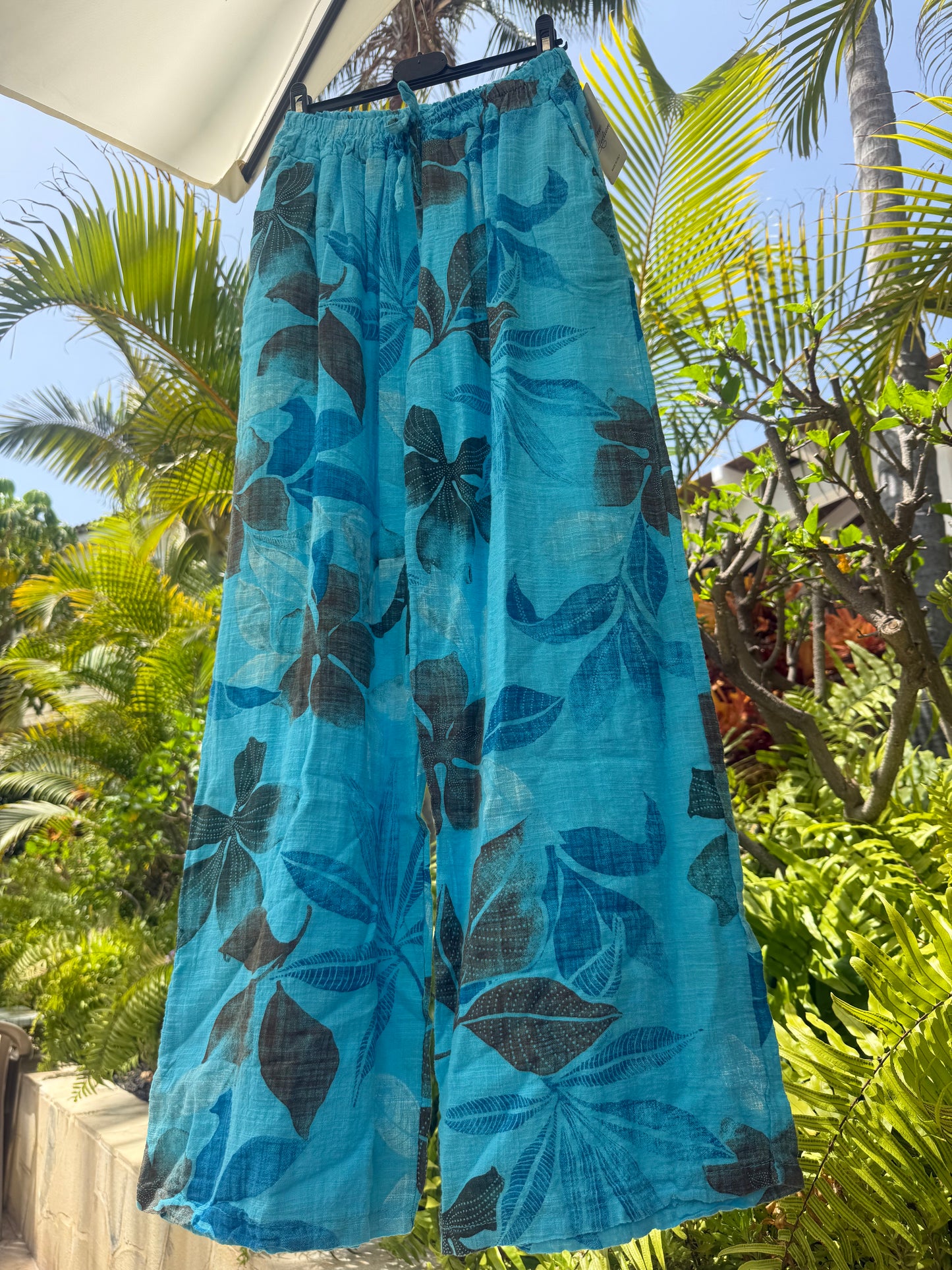 PANTALÓN ALGODON FLOR